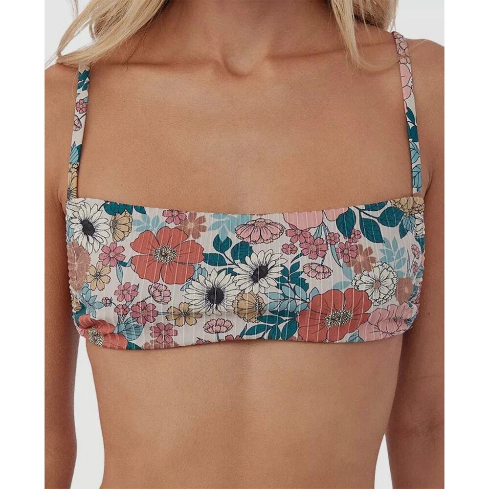 O'Neill Tenley Floral Jupiter Bralette Bikini Top XL NWT